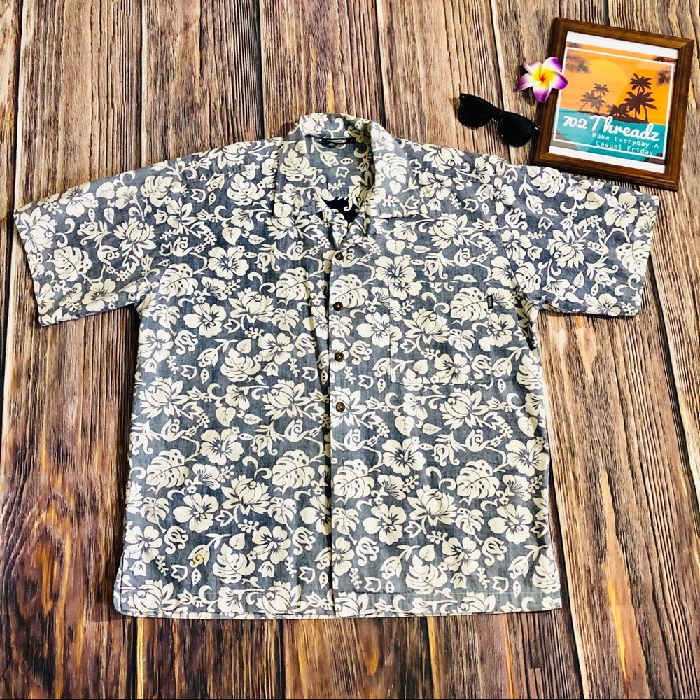 Vans Button Up Hawaiian Style Shirt